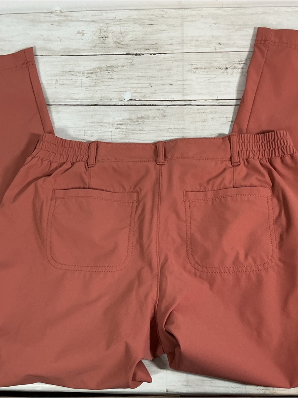 Kirkland Signature Straight-Leg Pants in Rust